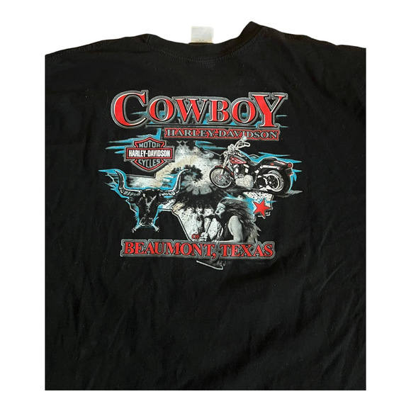 Harley Davidson Beaumont texas shirt 3XL black - Picture 3 of 3